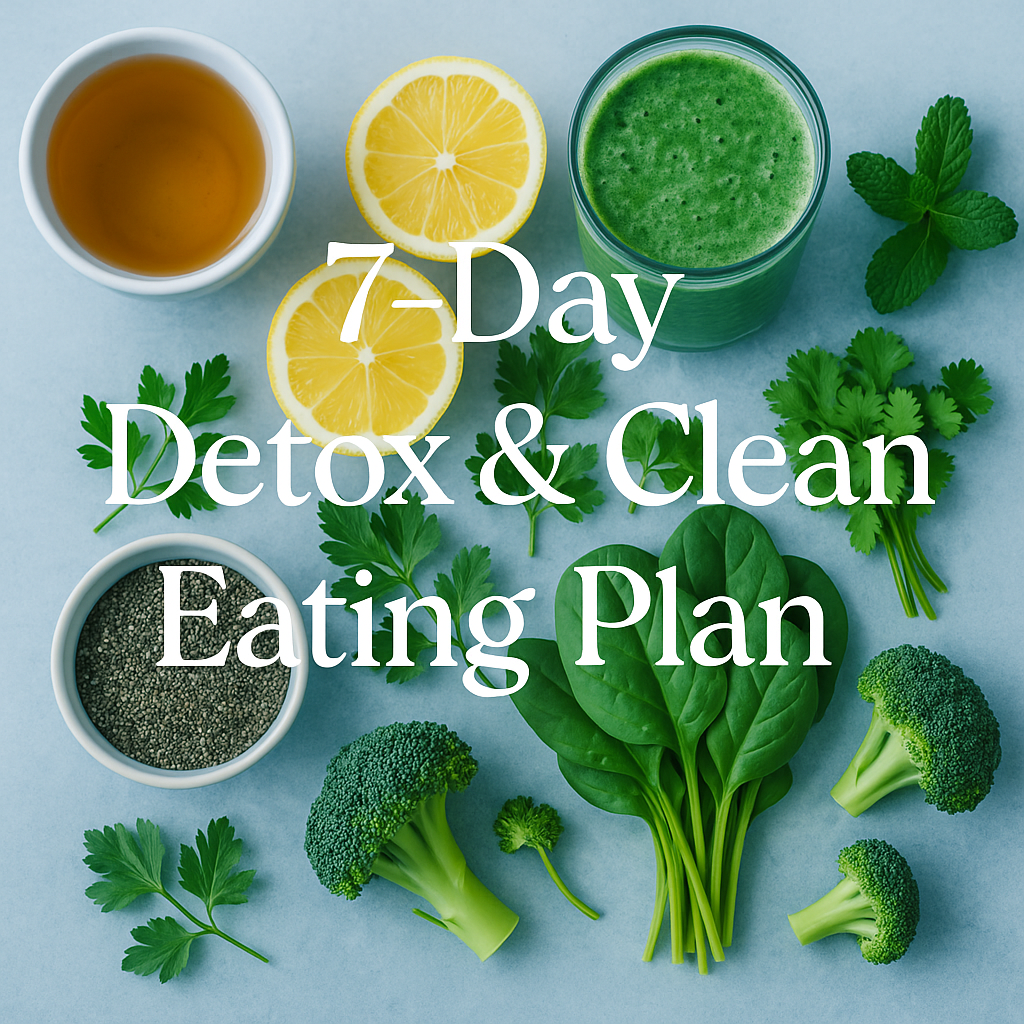  7-Day Clean Eating Detox Plan for a Rebalanced You